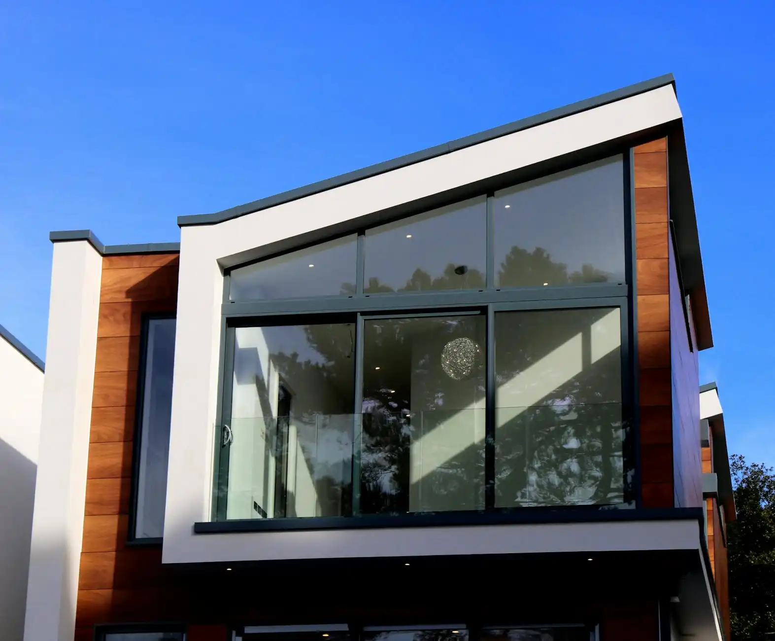 Modern Westwood apartment complex with contemporary architecture and clean lines